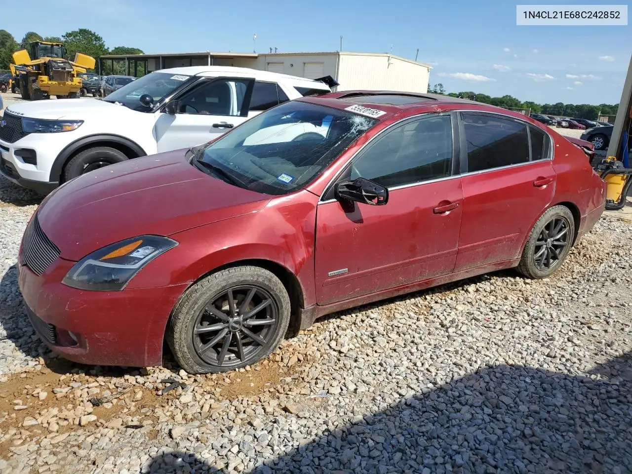 2008 Nissan Altima Hybrid VIN: 1N4CL21E68C242852 Lot: 55930165