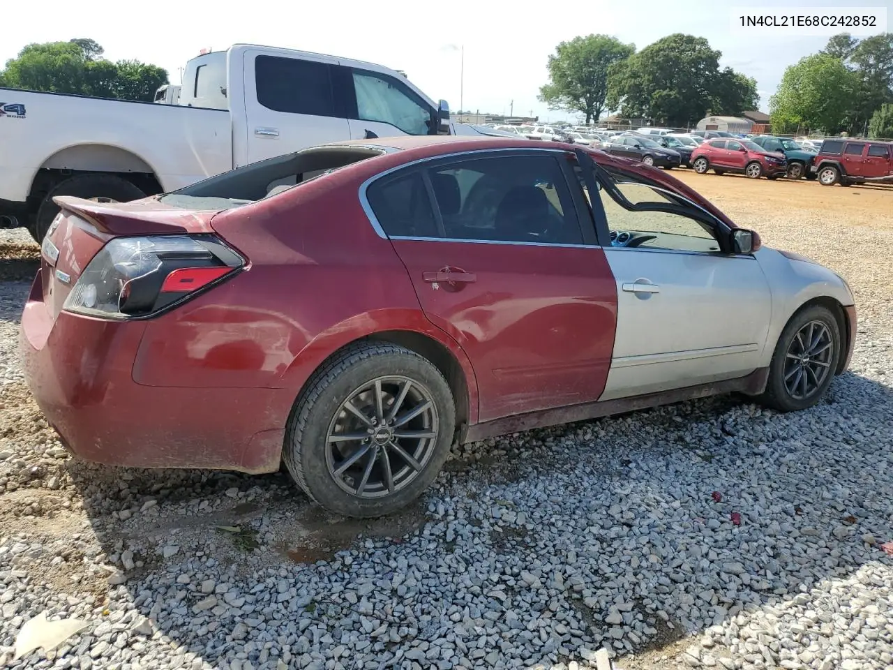 2008 Nissan Altima Hybrid VIN: 1N4CL21E68C242852 Lot: 55930165