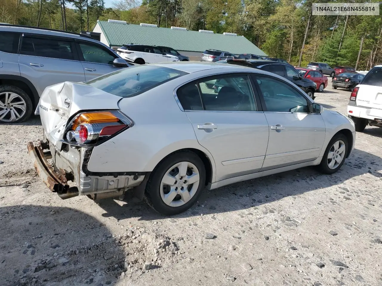 2008 Nissan Altima 2.5 VIN: 1N4AL21E68N455814 Lot: 56299505