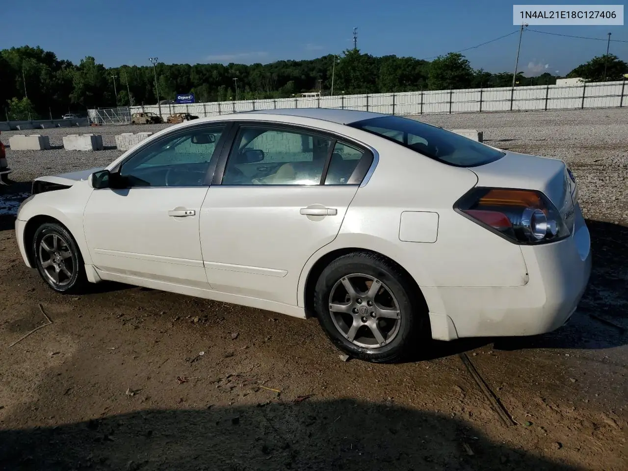2008 Nissan Altima 2.5 VIN: 1N4AL21E18C127406 Lot: 56312325