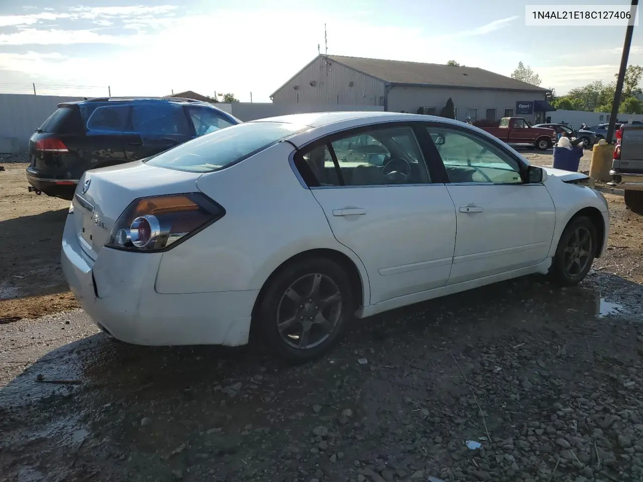 2008 Nissan Altima 2.5 VIN: 1N4AL21E18C127406 Lot: 56312325