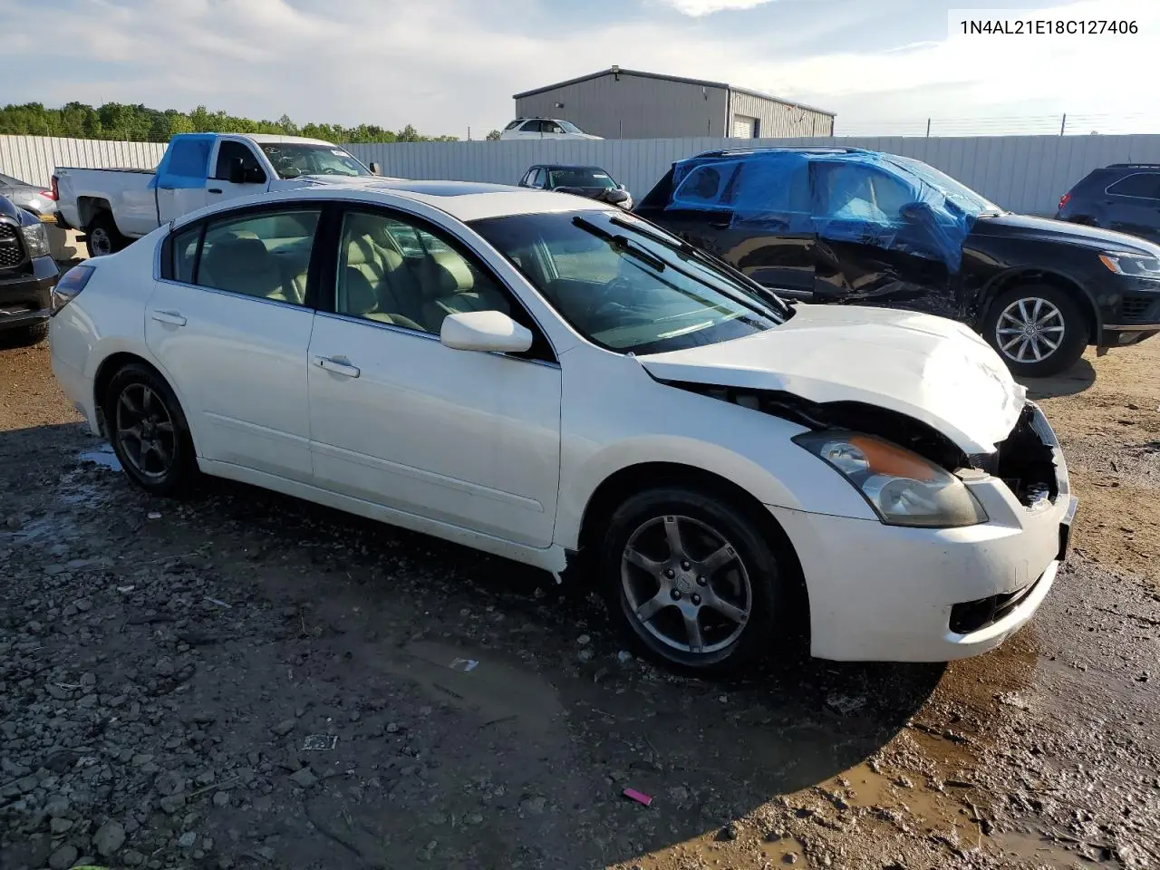 2008 Nissan Altima 2.5 VIN: 1N4AL21E18C127406 Lot: 56312325