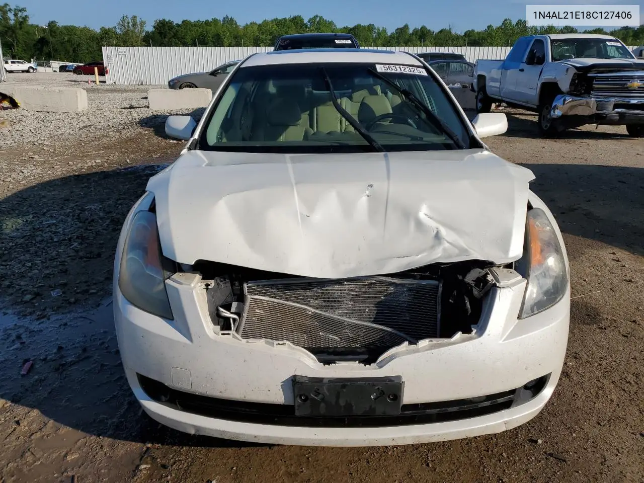 2008 Nissan Altima 2.5 VIN: 1N4AL21E18C127406 Lot: 56312325
