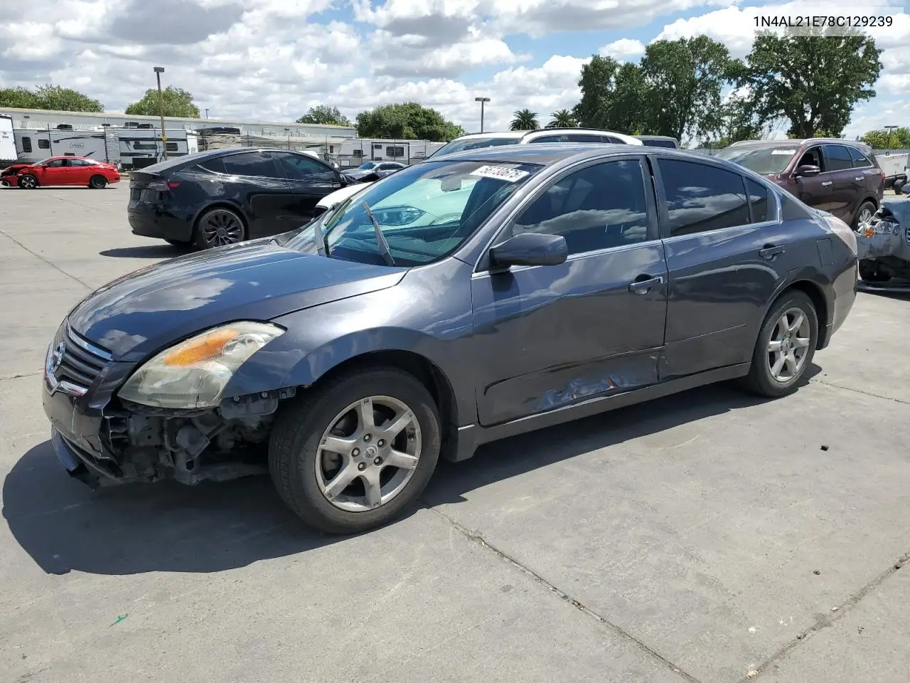 2008 Nissan Altima 2.5 VIN: 1N4AL21E78C129239 Lot: 56730675