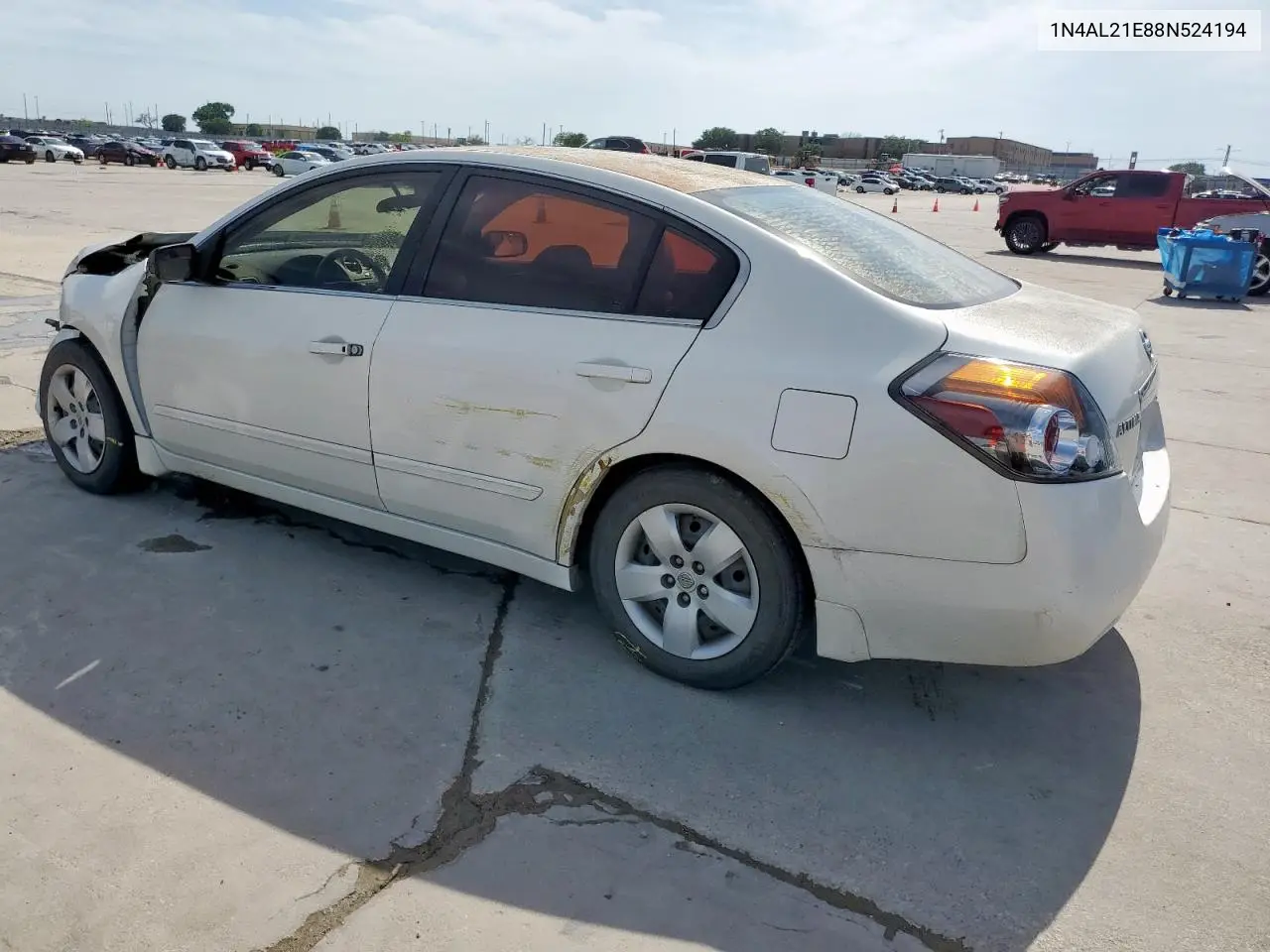 2008 Nissan Altima 2.5 VIN: 1N4AL21E88N524194 Lot: 56780245