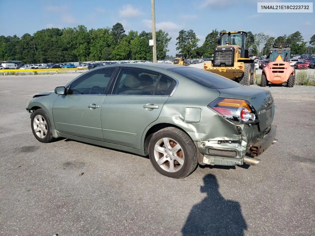 2008 Nissan Altima 2.5 VIN: 1N4AL21E18C223732 Lot: 61656545