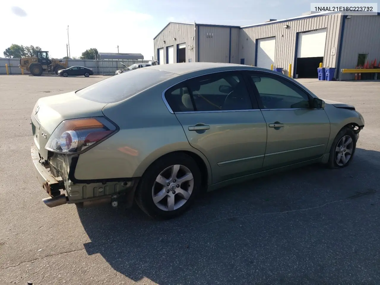 2008 Nissan Altima 2.5 VIN: 1N4AL21E18C223732 Lot: 61656545