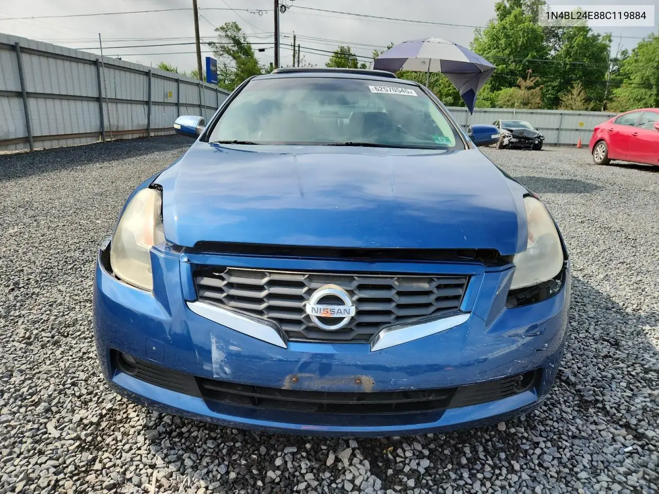 2008 Nissan Altima 3.5Se VIN: 1N4BL24E88C119884 Lot: 62570545