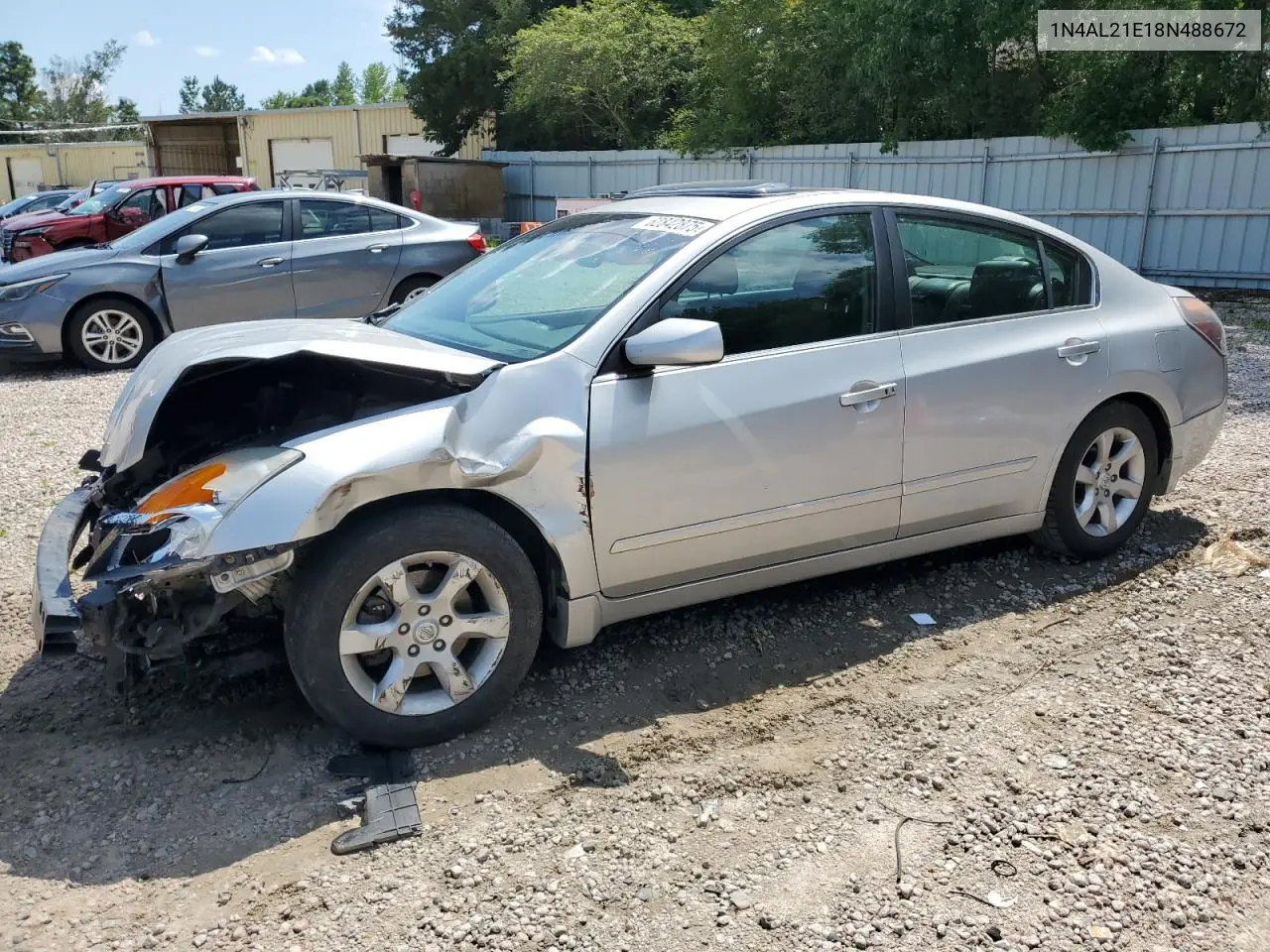 2008 Nissan Altima 2.5 VIN: 1N4AL21E18N488672 Lot: 62842875