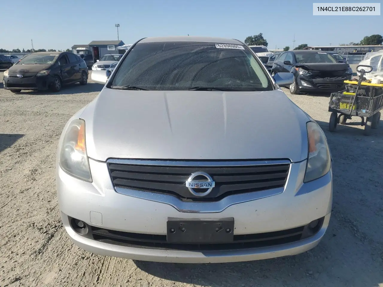 2008 Nissan Altima Hybrid VIN: 1N4CL21E88C262701 Lot: 62898005