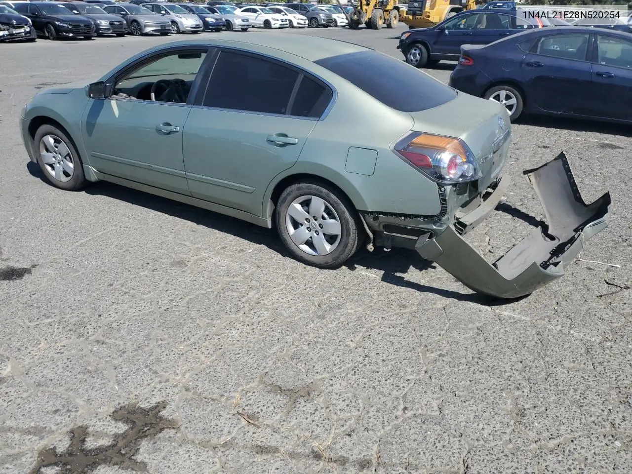 2008 Nissan Altima 2.5 VIN: 1N4AL21E28N520254 Lot: 63463465