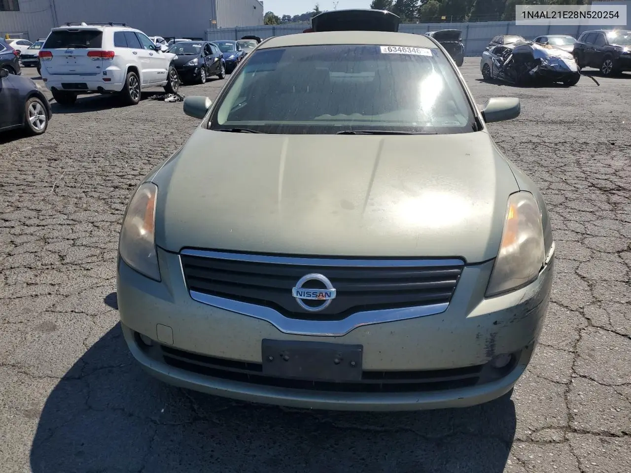2008 Nissan Altima 2.5 VIN: 1N4AL21E28N520254 Lot: 63463465