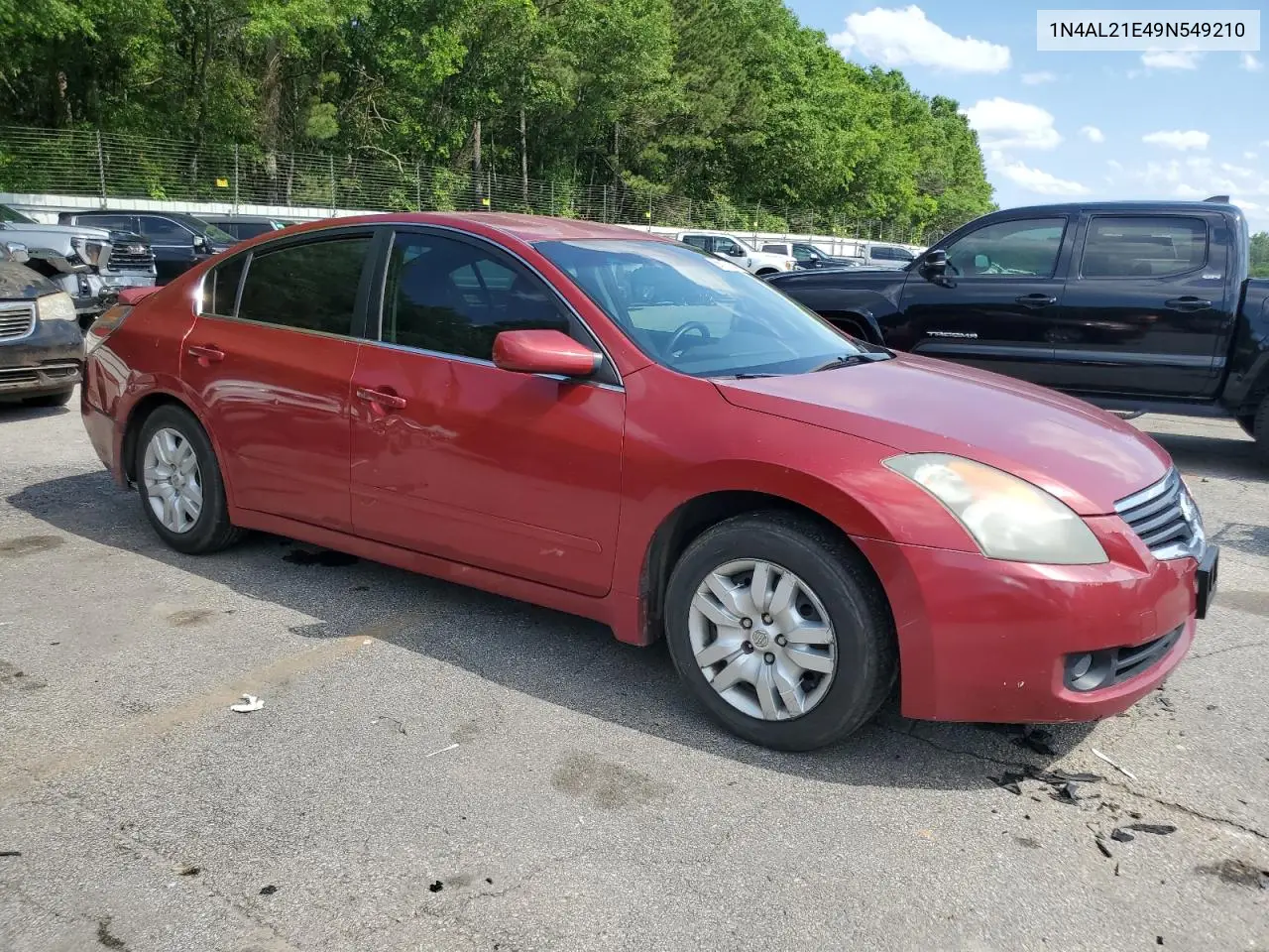2009 Nissan Altima 2.5 VIN: 1N4AL21E49N549210 Lot: 56127335