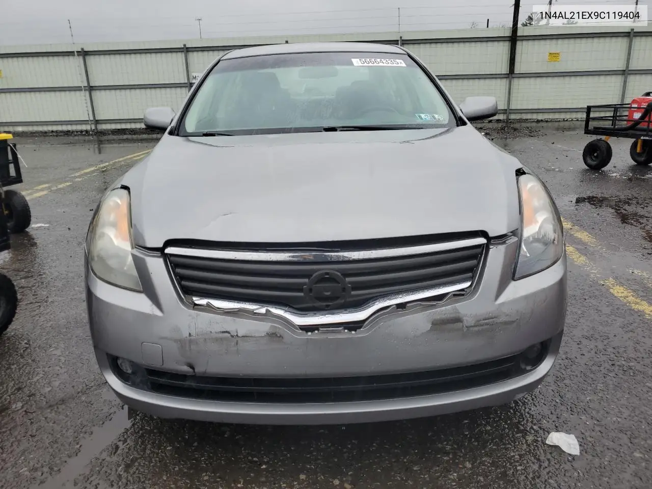 2009 Nissan Altima 2.5 VIN: 1N4AL21EX9C119404 Lot: 56664335