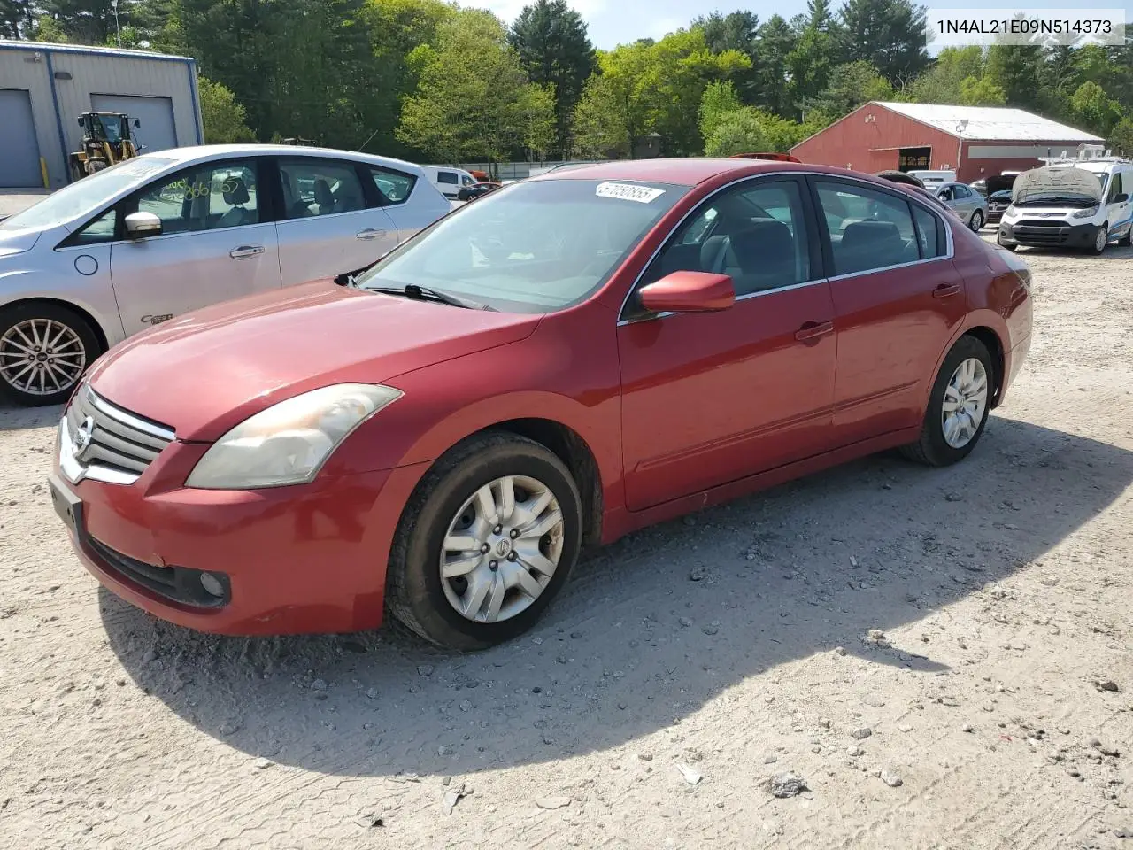 2009 Nissan Altima 2.5 VIN: 1N4AL21E09N514373 Lot: 57050855