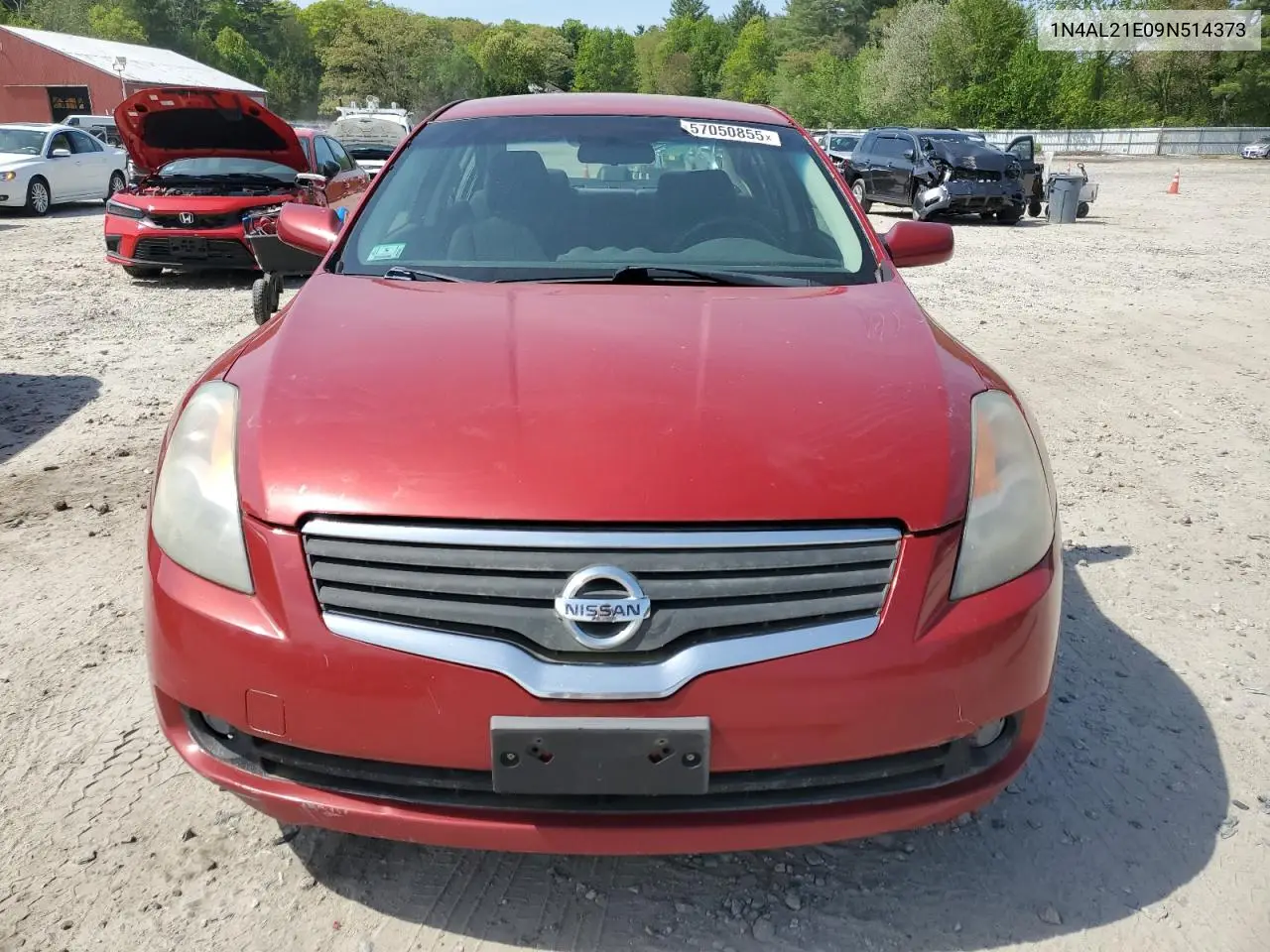 2009 Nissan Altima 2.5 VIN: 1N4AL21E09N514373 Lot: 57050855