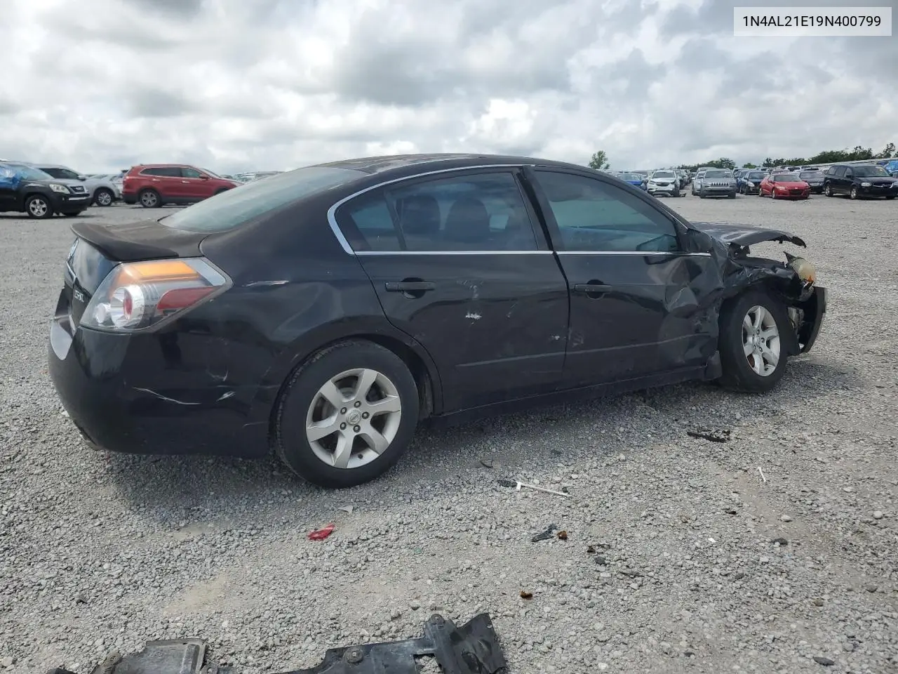 2009 Nissan Altima 2.5 VIN: 1N4AL21E19N400799 Lot: 60515095