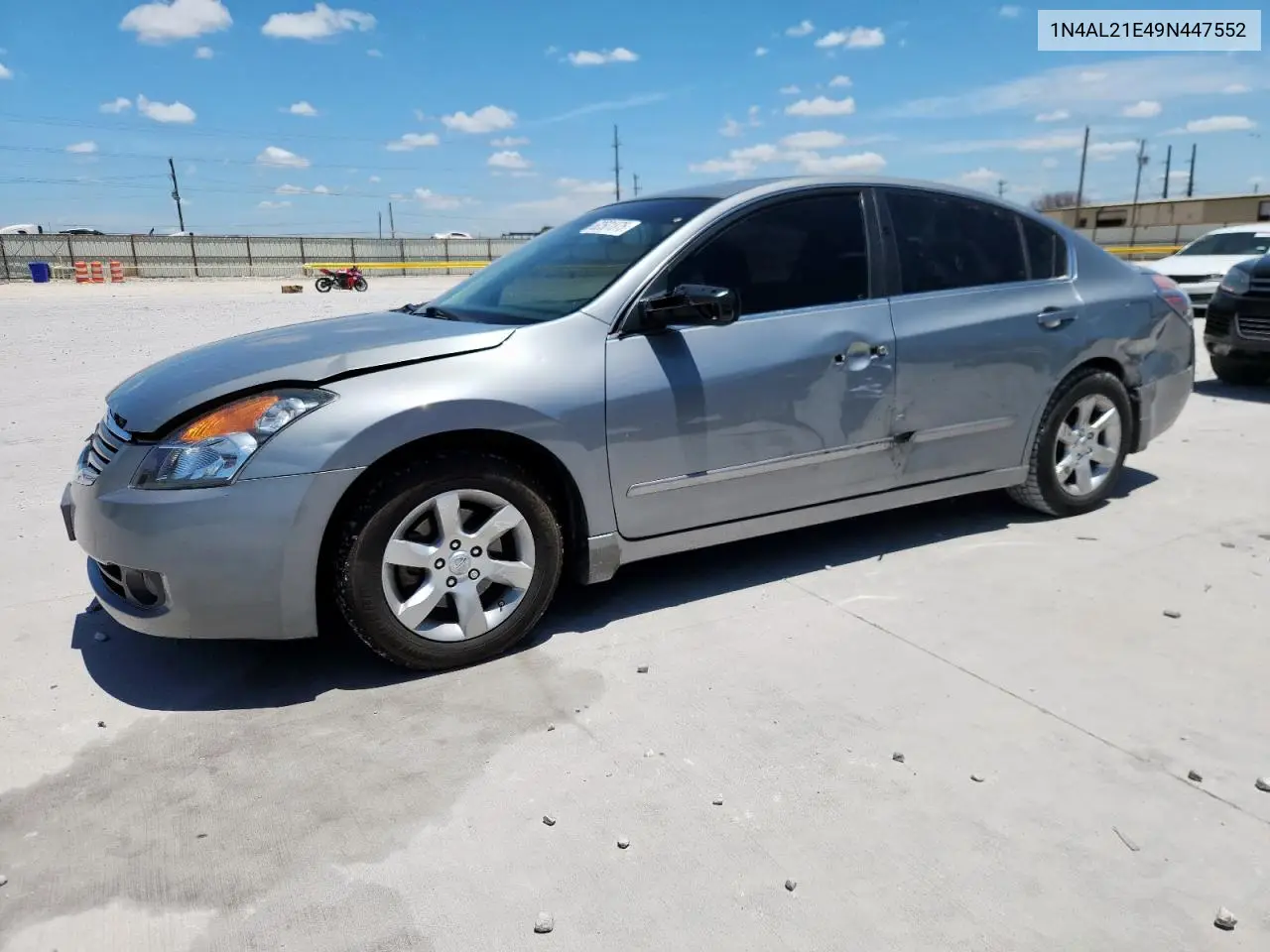 2009 Nissan Altima 2.5 VIN: 1N4AL21E49N447552 Lot: 62501875