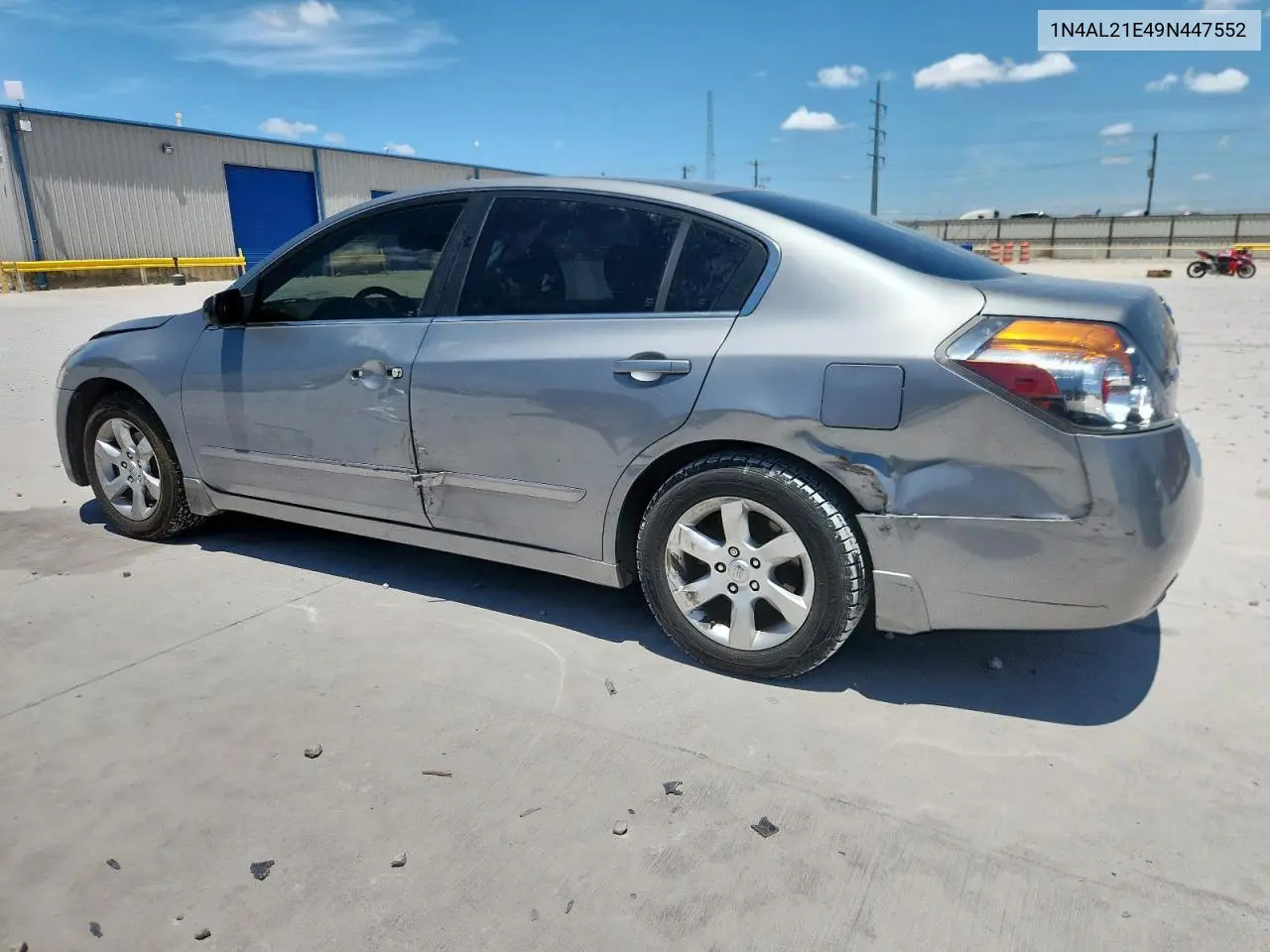 2009 Nissan Altima 2.5 VIN: 1N4AL21E49N447552 Lot: 62501875