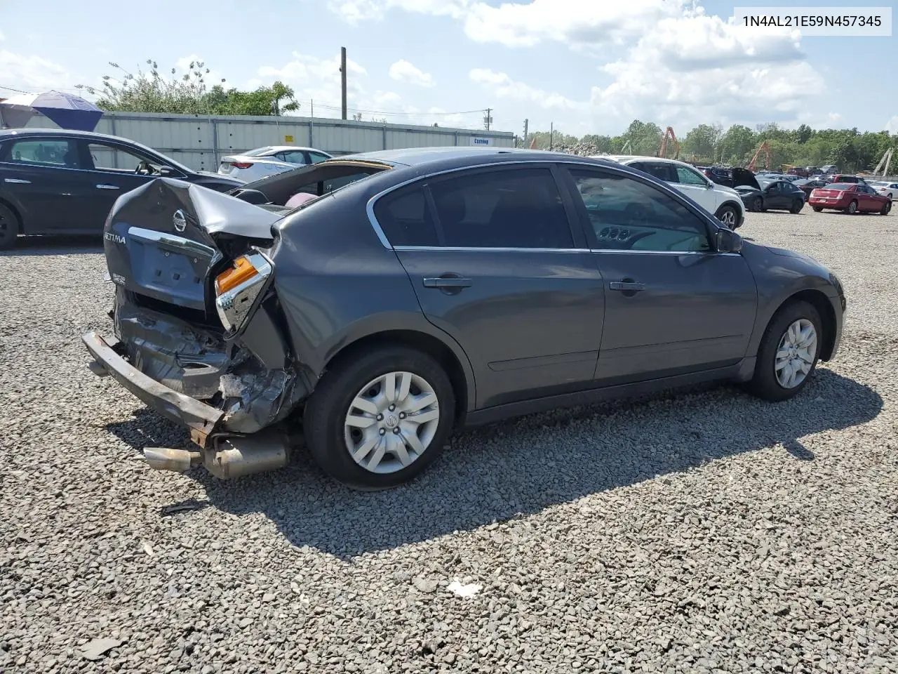 2009 Nissan Altima 2.5 VIN: 1N4AL21E59N457345 Lot: 62524115