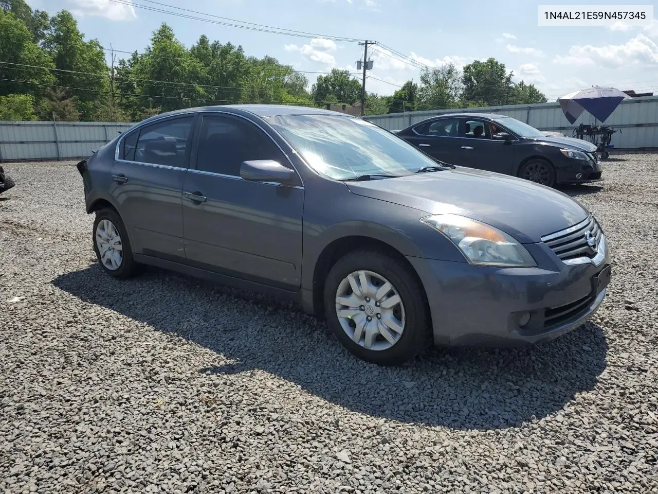 2009 Nissan Altima 2.5 VIN: 1N4AL21E59N457345 Lot: 62524115