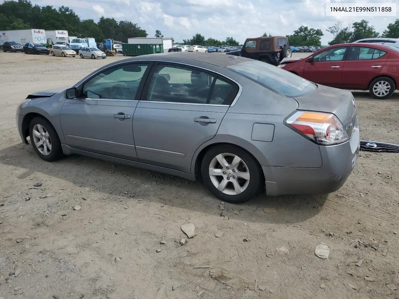 2009 Nissan Altima 2.5 VIN: 1N4AL21E99N511858 Lot: 62868395