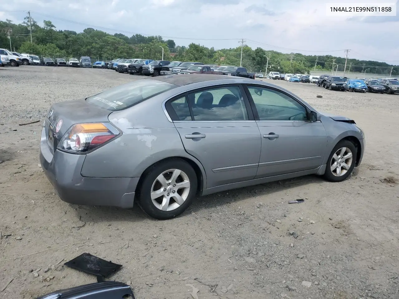 2009 Nissan Altima 2.5 VIN: 1N4AL21E99N511858 Lot: 62868395