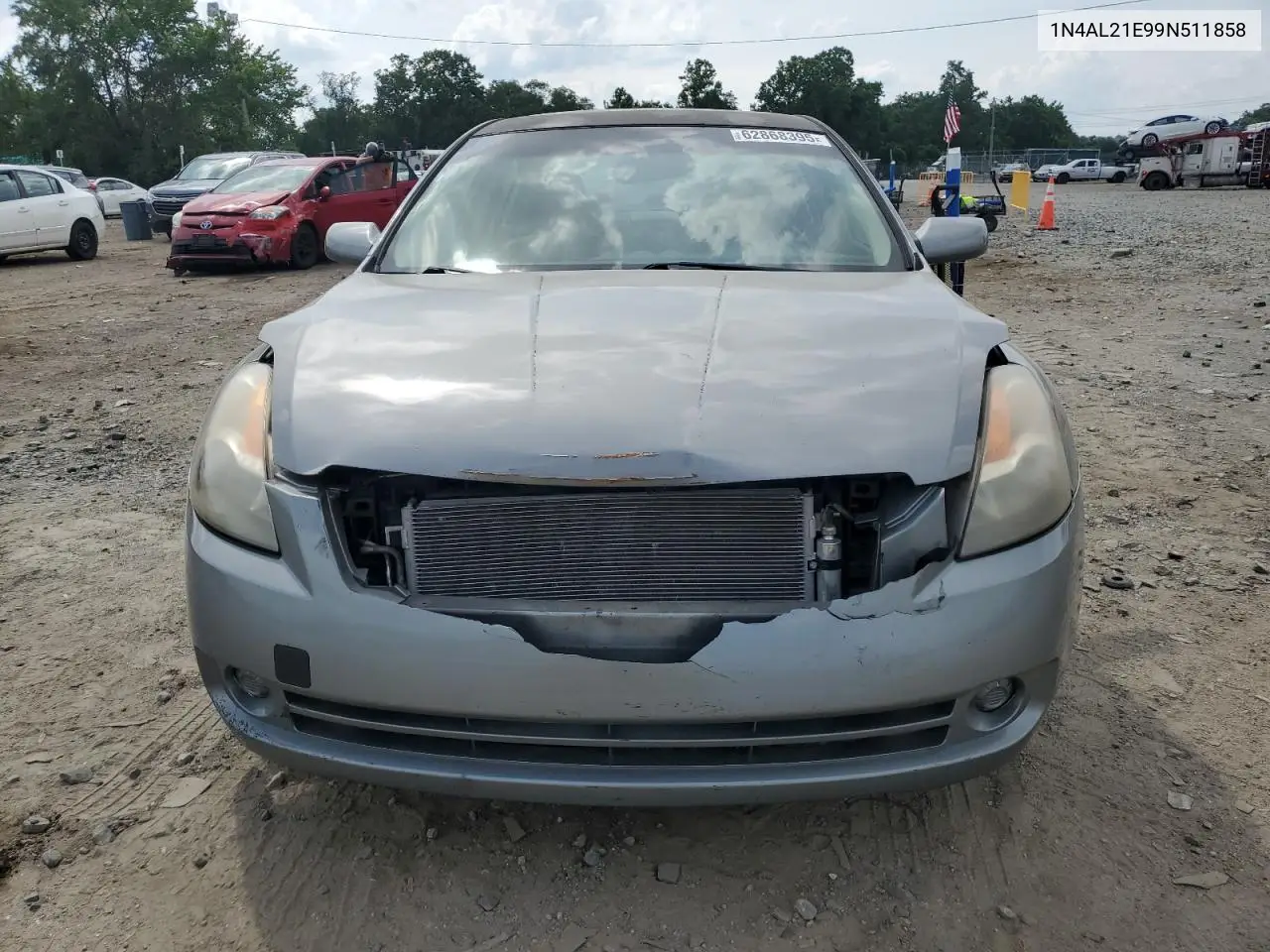 2009 Nissan Altima 2.5 VIN: 1N4AL21E99N511858 Lot: 62868395