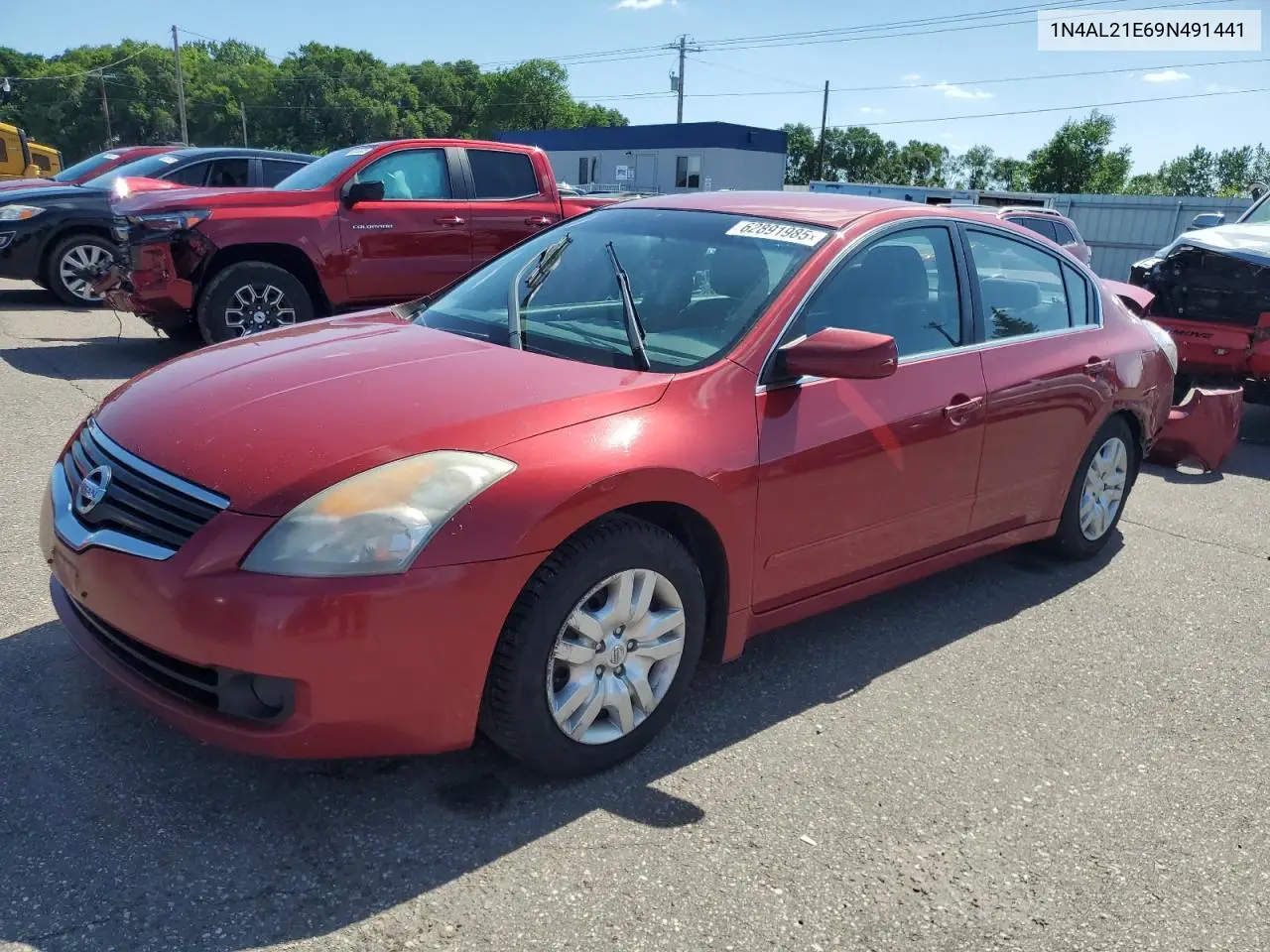 2009 Nissan Altima 2.5 VIN: 1N4AL21E69N491441 Lot: 62891985