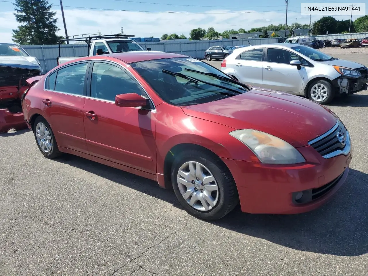 2009 Nissan Altima 2.5 VIN: 1N4AL21E69N491441 Lot: 62891985