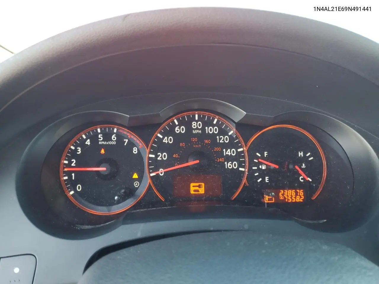 2009 Nissan Altima 2.5 VIN: 1N4AL21E69N491441 Lot: 62891985