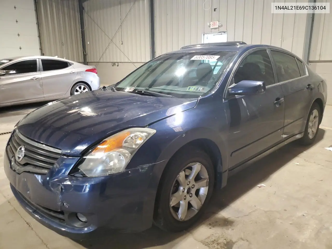 2009 Nissan Altima 2.5 VIN: 1N4AL21E69C136104 Lot: 63057085