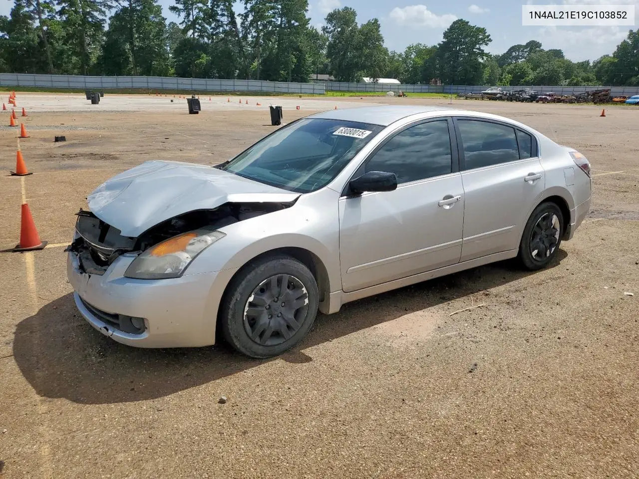 2009 Nissan Altima 2.5 VIN: 1N4AL21E19C103852 Lot: 63080015