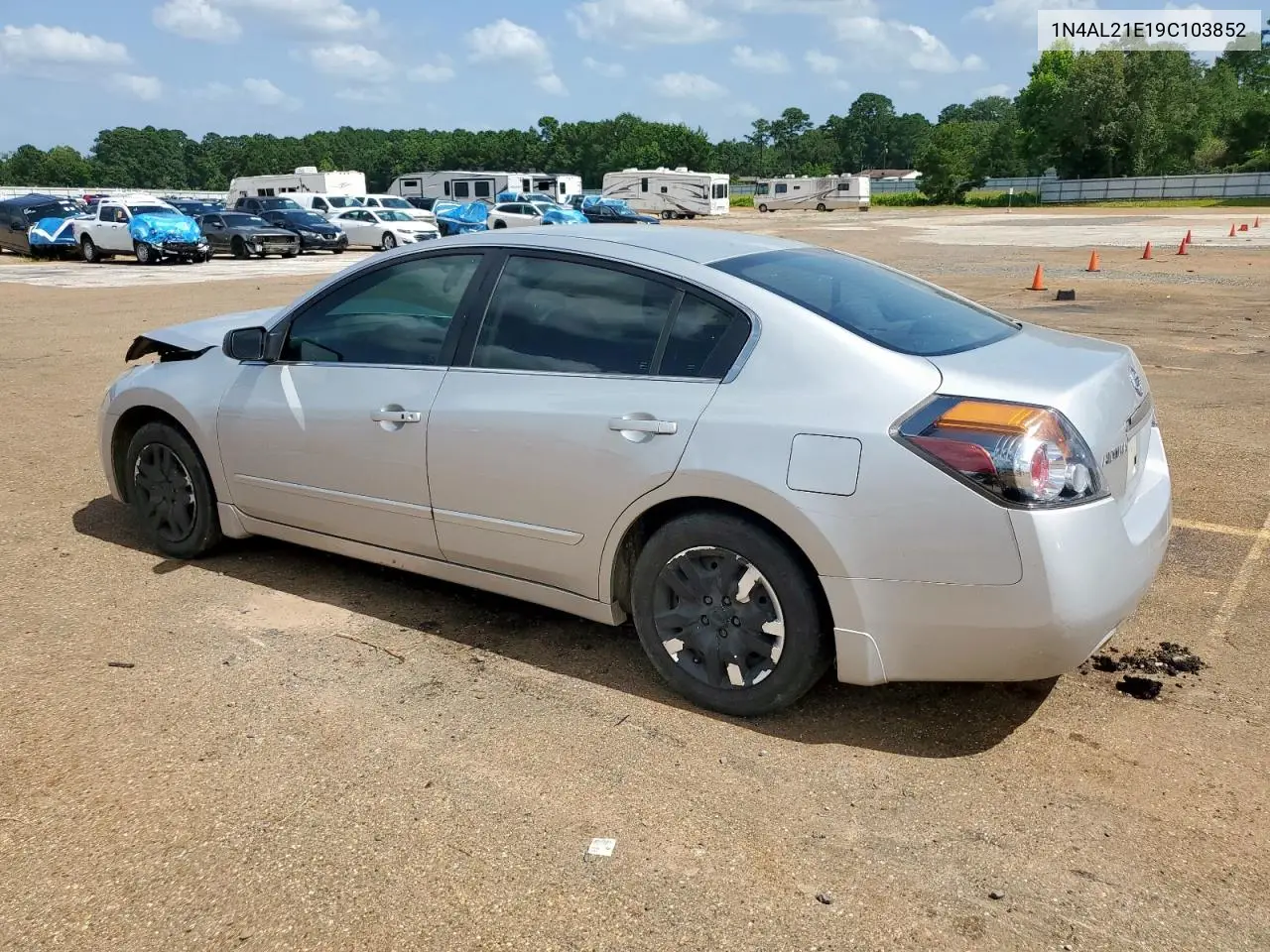 2009 Nissan Altima 2.5 VIN: 1N4AL21E19C103852 Lot: 63080015