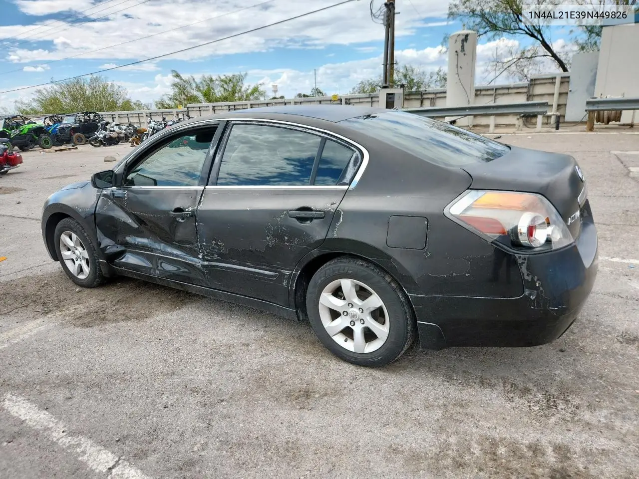 2009 Nissan Altima 2.5 VIN: 1N4AL21E39N449826 Lot: 63286375