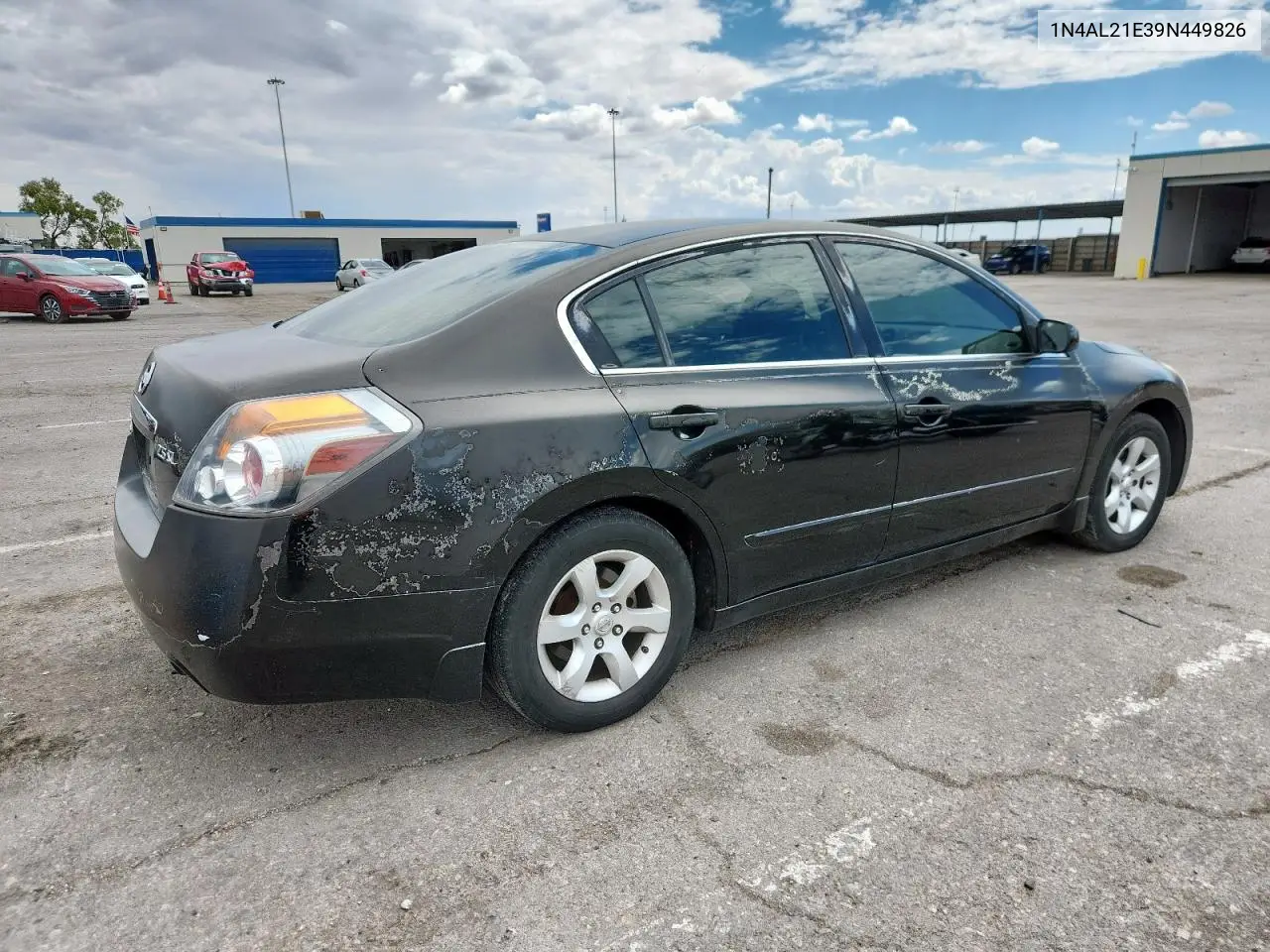 2009 Nissan Altima 2.5 VIN: 1N4AL21E39N449826 Lot: 63286375