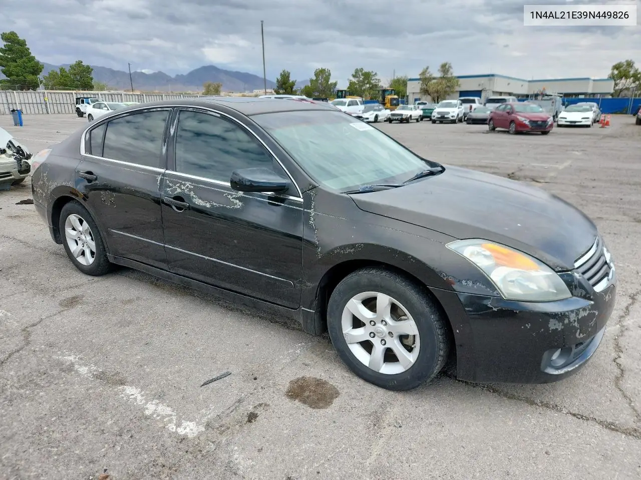 2009 Nissan Altima 2.5 VIN: 1N4AL21E39N449826 Lot: 63286375