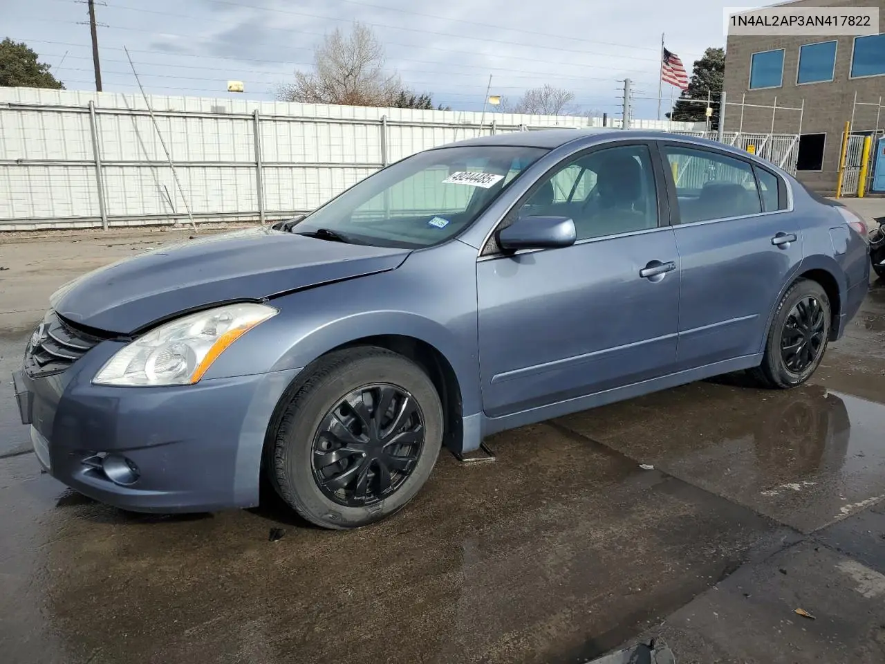 2010 Nissan Altima Base VIN: 1N4AL2AP3AN417822 Lot: 49244485