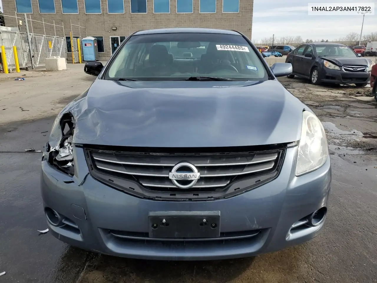 2010 Nissan Altima Base VIN: 1N4AL2AP3AN417822 Lot: 49244485