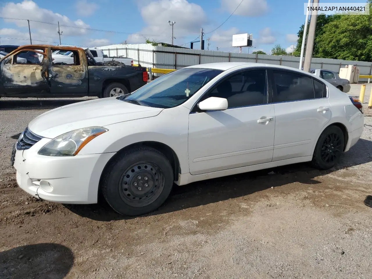 2010 Nissan Altima Base VIN: 1N4AL2AP1AN440421 Lot: 56064625