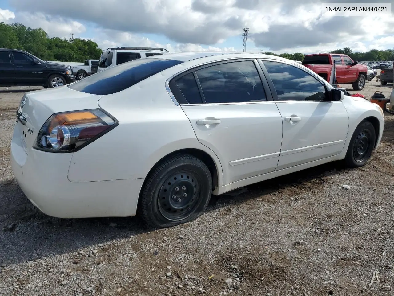 2010 Nissan Altima Base VIN: 1N4AL2AP1AN440421 Lot: 56064625