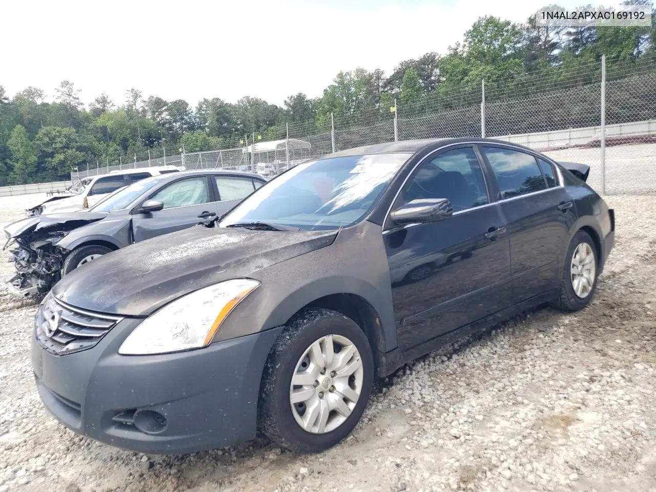 2010 Nissan Altima Base VIN: 1N4AL2APXAC169192 Lot: 56728765