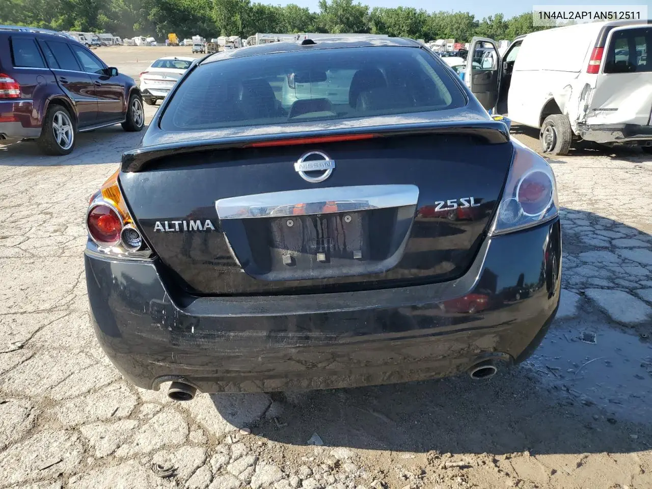 2010 Nissan Altima Base VIN: 1N4AL2AP1AN512511 Lot: 58161045