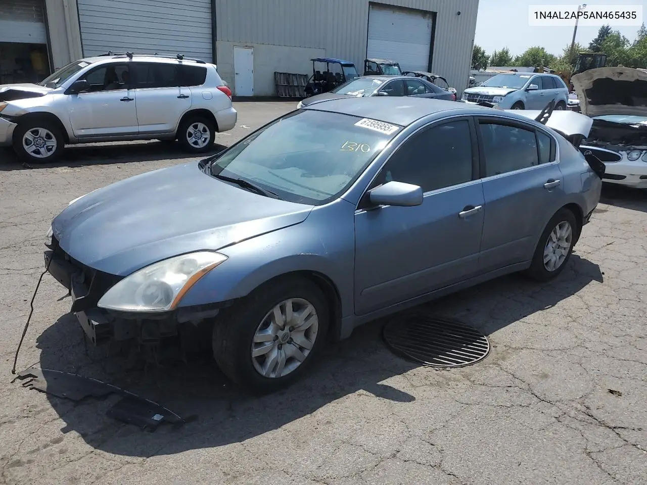 2010 Nissan Altima Base VIN: 1N4AL2AP5AN465435 Lot: 61595955