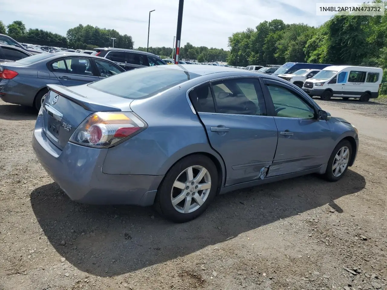 2010 Nissan Altima Sr VIN: 1N4BL2AP1AN473732 Lot: 61721855