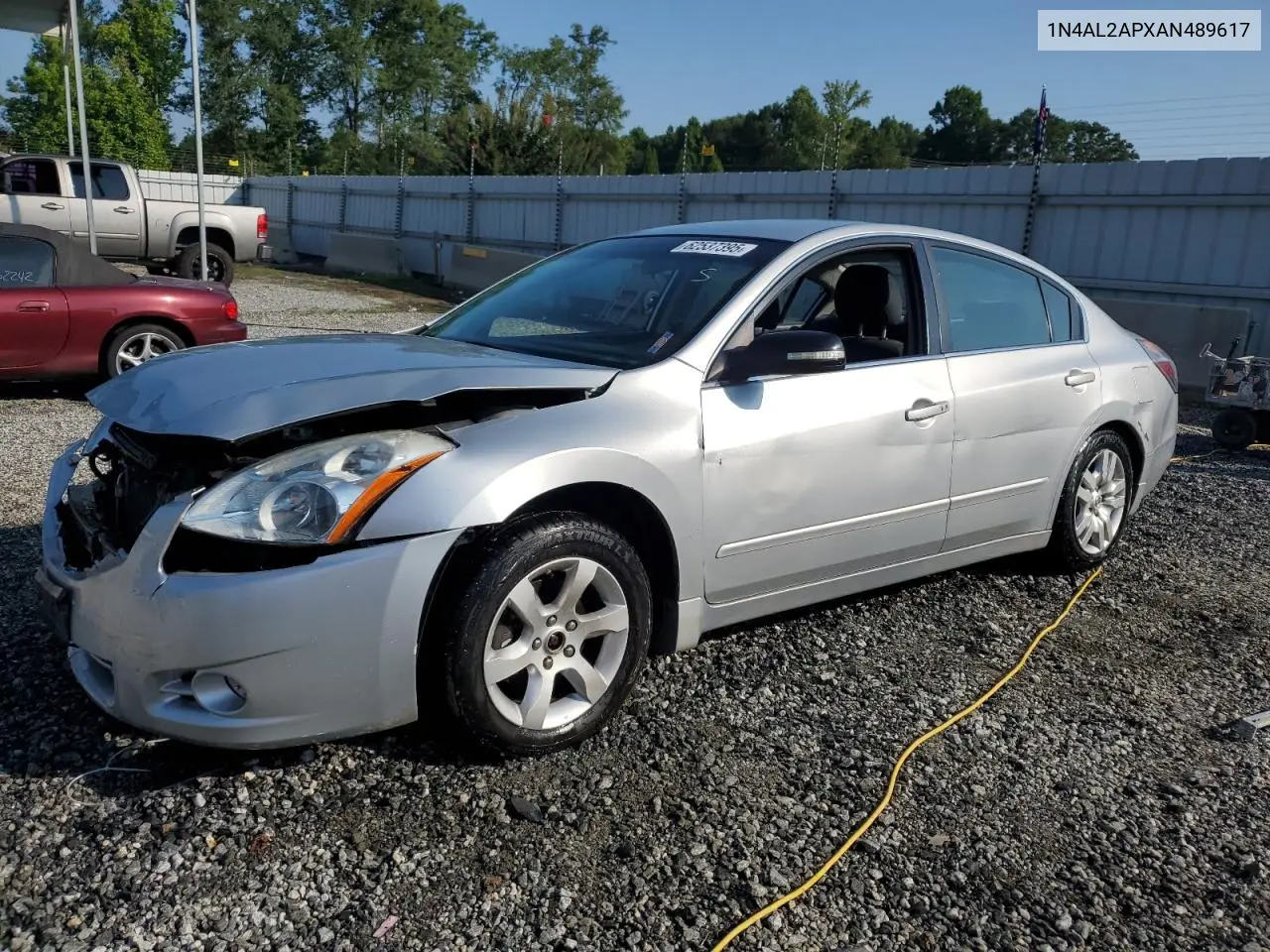 2010 Nissan Altima Base VIN: 1N4AL2APXAN489617 Lot: 62537395