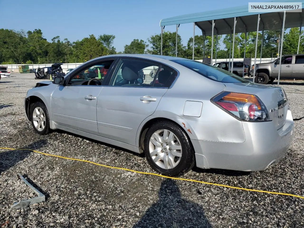 2010 Nissan Altima Base VIN: 1N4AL2APXAN489617 Lot: 62537395