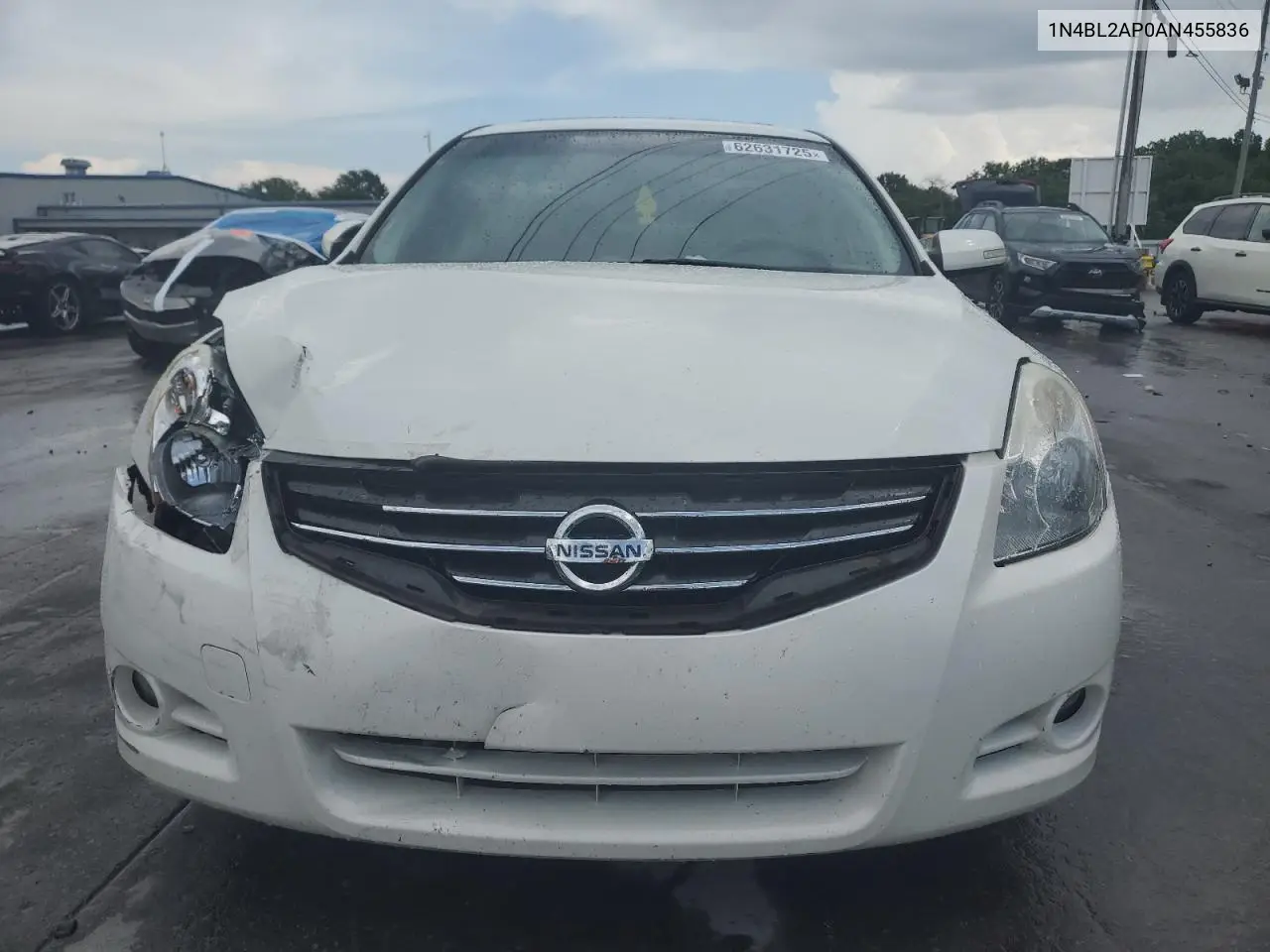 2010 Nissan Altima Sr VIN: 1N4BL2AP0AN455836 Lot: 62631725