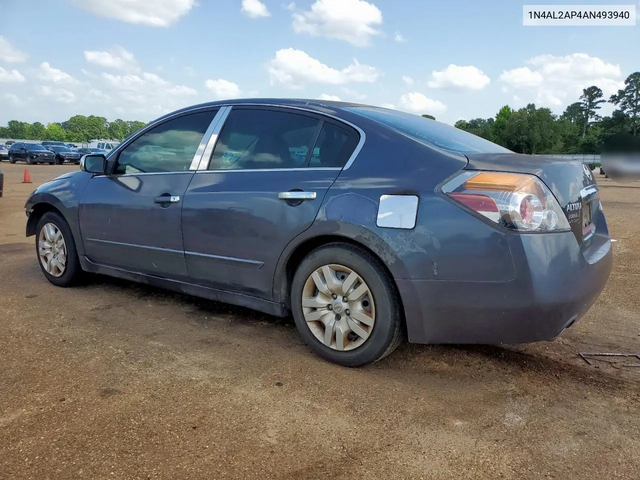 2010 Nissan Altima Base VIN: 1N4AL2AP4AN493940 Lot: 62912605
