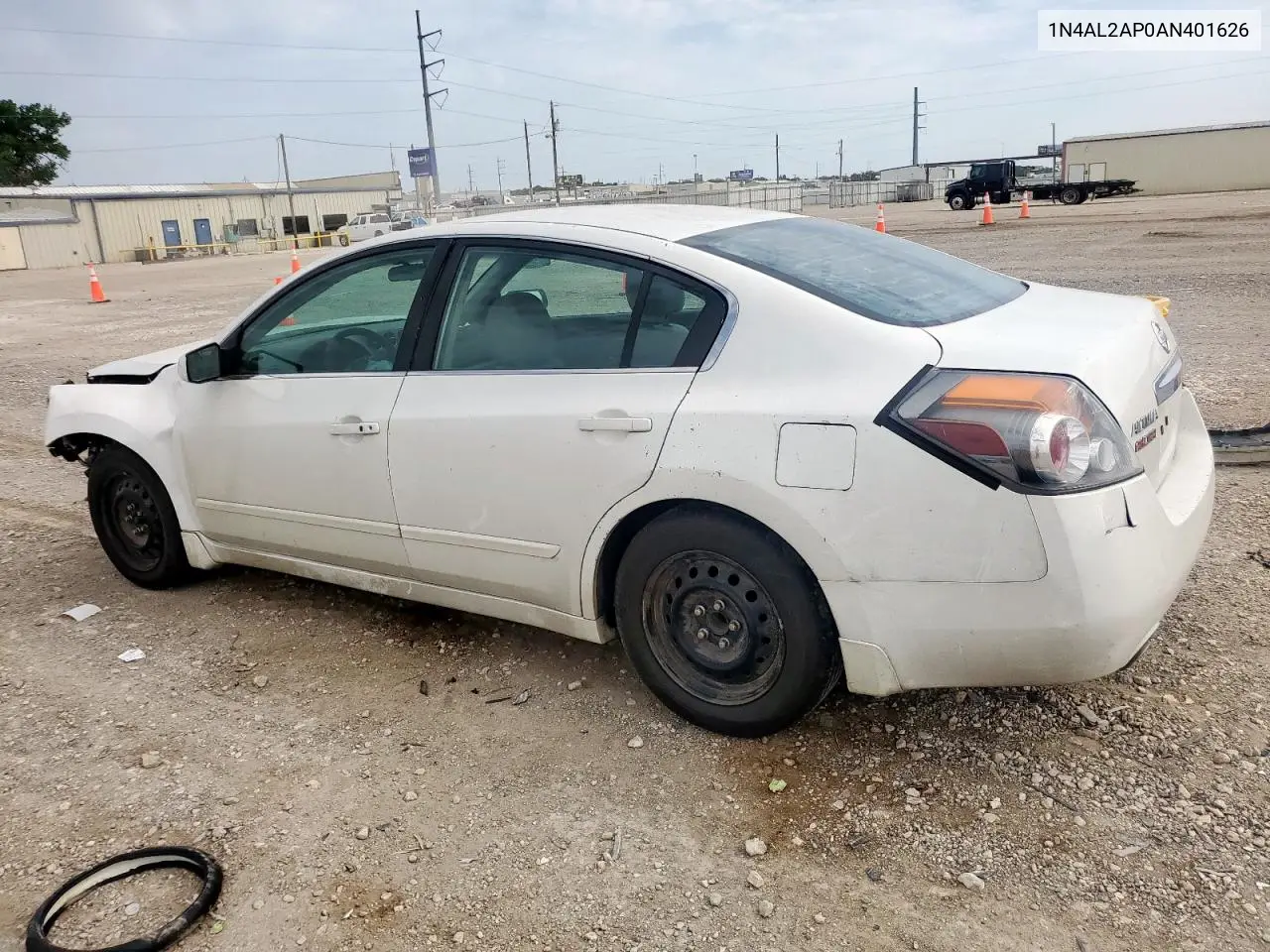 2010 Nissan Altima Base VIN: 1N4AL2AP0AN401626 Lot: 63123565